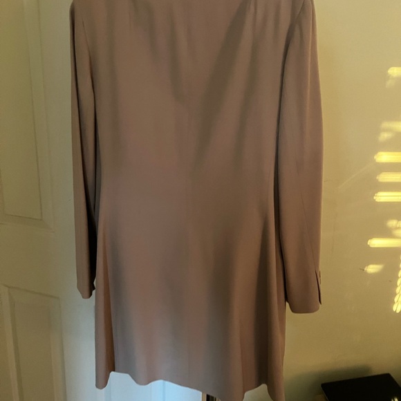 100% wool long blazer SZ 14 - Picture 3 of 6